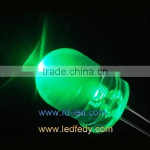 Ultra Bright 8mm Green Led( Professional Manufacturer ) thumbnail-1