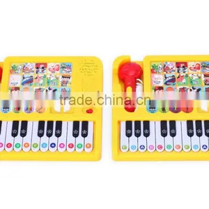 OEM Language Custom Plastic Baby Toy Piano With Microphone thumbnail-4