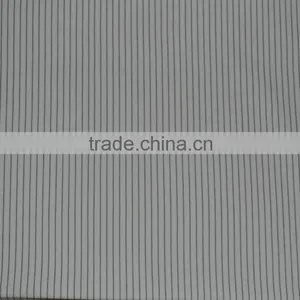 CVC Cotton Polyester Interlock 32s 230 Gsm Yarn Dyed Stripe Fabric thumbnail-2