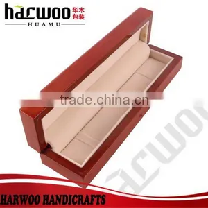 Wholesale Custom Cheap Factory Flocking Jewelry Box thumbnail-6