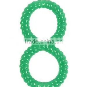 8 Shaped Pet TPR Chew Toy for Dogs Green thumbnail-1