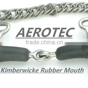 Horse Equipment Kimberwicke Rubber Mouth Horse Bits thumbnail-1