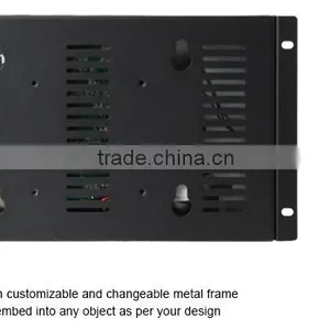 Flint Stone 10 Inch AD1005WF Metal Casing Tft Acrylic Auto Loop Play Open Frame Video Digital Screen Promotion thumbnail-3
