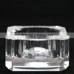 Home Decoration Crystal Glass Sugar Bowl With Lit Sugar Stock thumbnail-2
