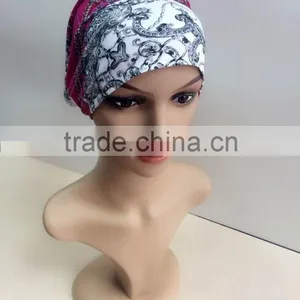 C073 New Style Print Tube Underscarf,muslim Hats thumbnail-2