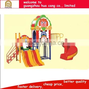 Attractive Kids Toys Carton Fair Plastic Animal Outdoor Playground Gym for Sale H30-1444 thumbnail-1