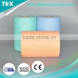 D-TEX NONWOVENS 50gsm Spun-lace Viscose Polyester Household Wipes thumbnail-3