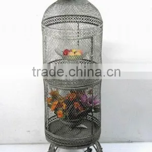 Vintage Reproduction Wire Cabinet Metal Furniture thumbnail-1