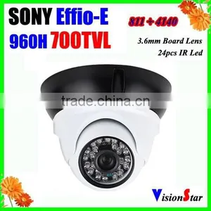 Motion Detection 700tvl Ccd Sensor Sony Effio-E 3.6mm Board Lens Cctv Security Camera thumbnail-1