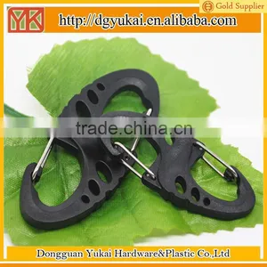 Yukai S Biner Carabiner Snap Hooks Spring S Hooks for Krychain thumbnail-2