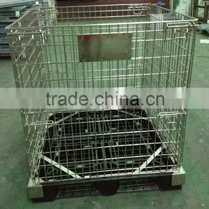 Warehouse Wire Mesh Pallet for Rack Storage thumbnail-1