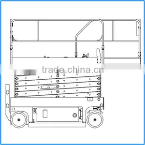 SINOBOOM Electric Scissor Sky Lift thumbnail-2