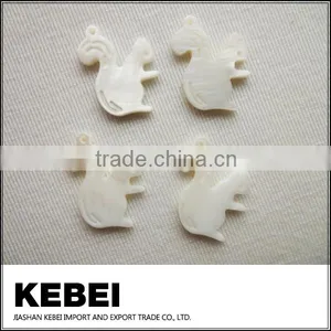High Quality Squirrel Shape Coconut Shell Handicraft Buttons Custom Button Crafts thumbnail-1