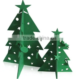 Felt Christmas Tree for Christmas Ornament Home Decor Teda Christmas Tree Felt Ornaments Hangings Decorations thumbnail-3