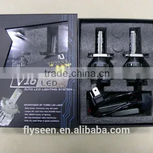 V16 Car Led Head Light h4 thumbnail-1