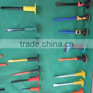 Professional Flat and Sharp Head Hexagonal Metal Steel Masonry Tools Cold Stone Mortising Chisel thumbnail-6