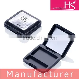 Wholesale Empty Square Compact Powder Container With Mirror thumbnail-1