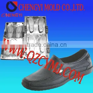 2014 Industrial Product Mould Leather Direct Injection Shoe Mould thumbnail-1