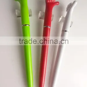 Very Good Cheap Gesture Pen Ballpoint Promotional Plastic Ball Pen thumbnail-1