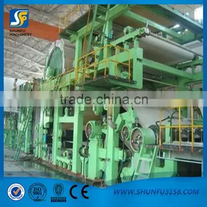 China Paper Machine 2400mm Kraft Paper Making Machine thumbnail-5