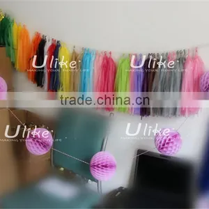 Bulk Diy Tissue Tassel Garland Plastic Garland thumbnail-4