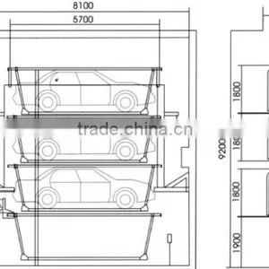 Parking Lift Type Automated Rotary Parking Equipment thumbnail-6