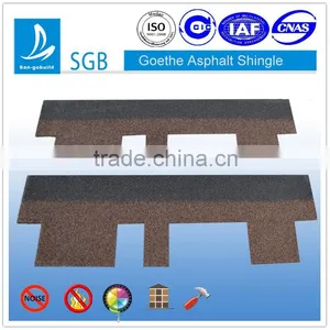 Top Quality Goethe Type of Roofing Asphalt Shingle for Rooring Housing thumbnail-1