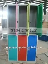 Gym Use Metal 6-door Wardrobe Design With Lock thumbnail-1