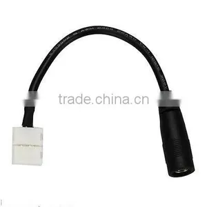 2Pin Connector Cable To DC Female 2.1*5.5mm Adapter For LED Single Color 3528 Strip thumbnail-2