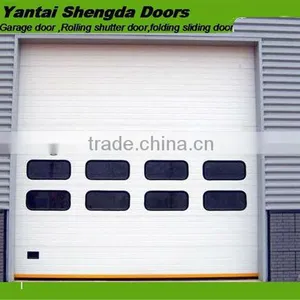 Automatic Warehouse Vertical Sectional Industrial Factory Door thumbnail-1