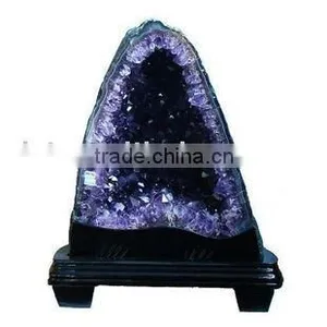 Natural Rock Amethyst Geode thumbnail-1