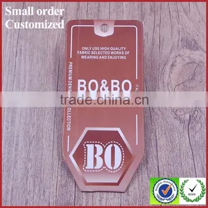 Kraft Perforated Animal Jean Hang Tags With Your Own Logo thumbnail-5