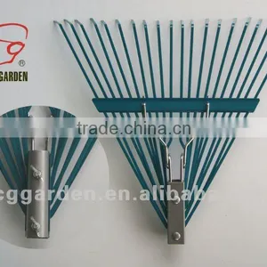 20 Tine Long Handle Leaf Rake RK20-103 thumbnail-1