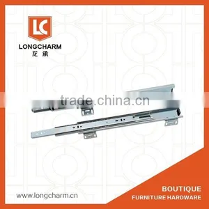 W45 Side Hanging Full Extension Ball Bearing Slide Drawer Slides Rails Bearings thumbnail-1