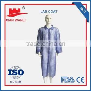 Disposable Cool Lab Coats Cheap Nonwoven Top Lab Coat thumbnail-6