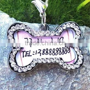 Necklace Pendant Charm Pet Dog Cat ID Tag thumbnail-1