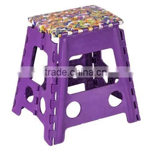 Camping Plastic Folding Travel Stool Plastic Step Stool 450726 thumbnail-2