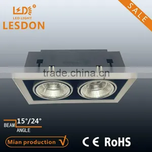 Double Head 2 * 25W Cob Led Downlight With Epistar Chip, CE&RoHS thumbnail-1