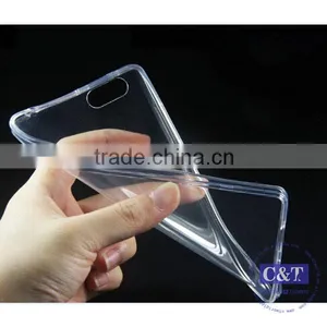 C&T Factory Quality Mobile Phone Transparent Tpu Back Cover for Oppo Mirror5s thumbnail-5