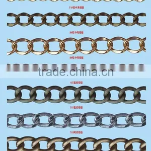 Handbag Hardware Accessories Metal Oval Chain,Decorative Bag Parts Metal Chain,Detachable Handbag Metal Chain thumbnail-6
