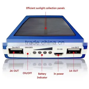 10000mah Solar Charger With Doubel Output Ports and LED Indicator thumbnail-6