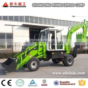 Mini Tractor Backhoe Loader 6ton Chinese Backhoe Loader Cheap Backhoe Loader thumbnail-3