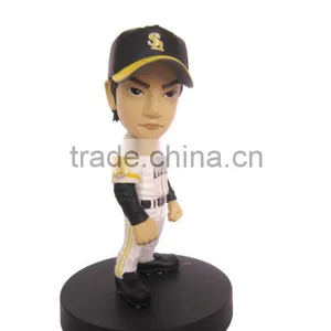 Baseman Plastic Figures,baseball Player Bobble Head,custom Bobble Head thumbnail-1