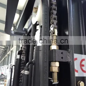 2 Ton Three Wheel Full Electric Forklift With Charger With Battery thumbnail-6