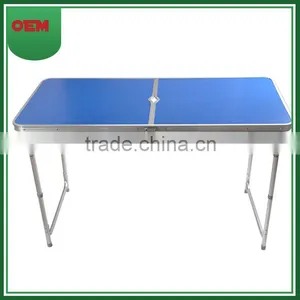 OEM Wholesale Lightweight 4ft Outdoor Aluminum Folding Table thumbnail-1