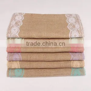 Natural Jute Burlap Mesh Ribbon thumbnail-1