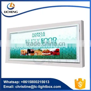 Wall Hanging Outdoor Display Advertising LED Light Box Display With High Quality Aluminum Profile T6063 thumbnail-4