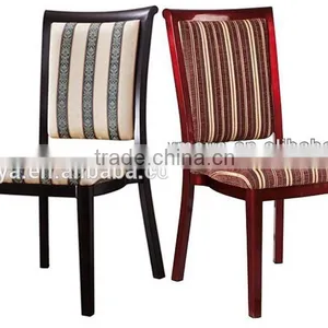 Stackable Durable Wood Look Aluminum Restaurant Chair thumbnail-6