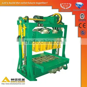 QTJ4-60 Low Cost Mini Manual Fly Ash Brick Making Machine in India Price thumbnail-1