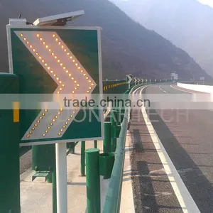 Solar Power Led Chevrons Sign thumbnail-1
